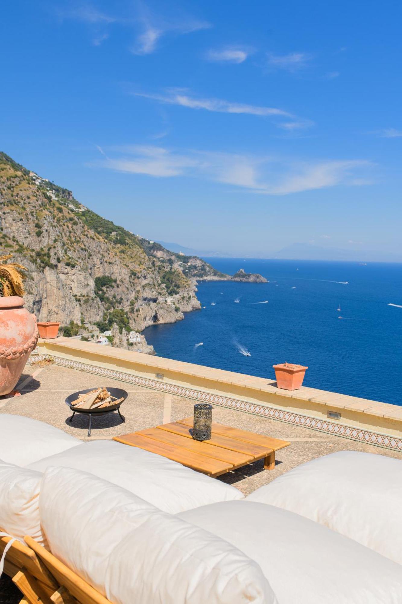 Villa Cristina -no Steps-amalfi Coast Views -hot Tube *