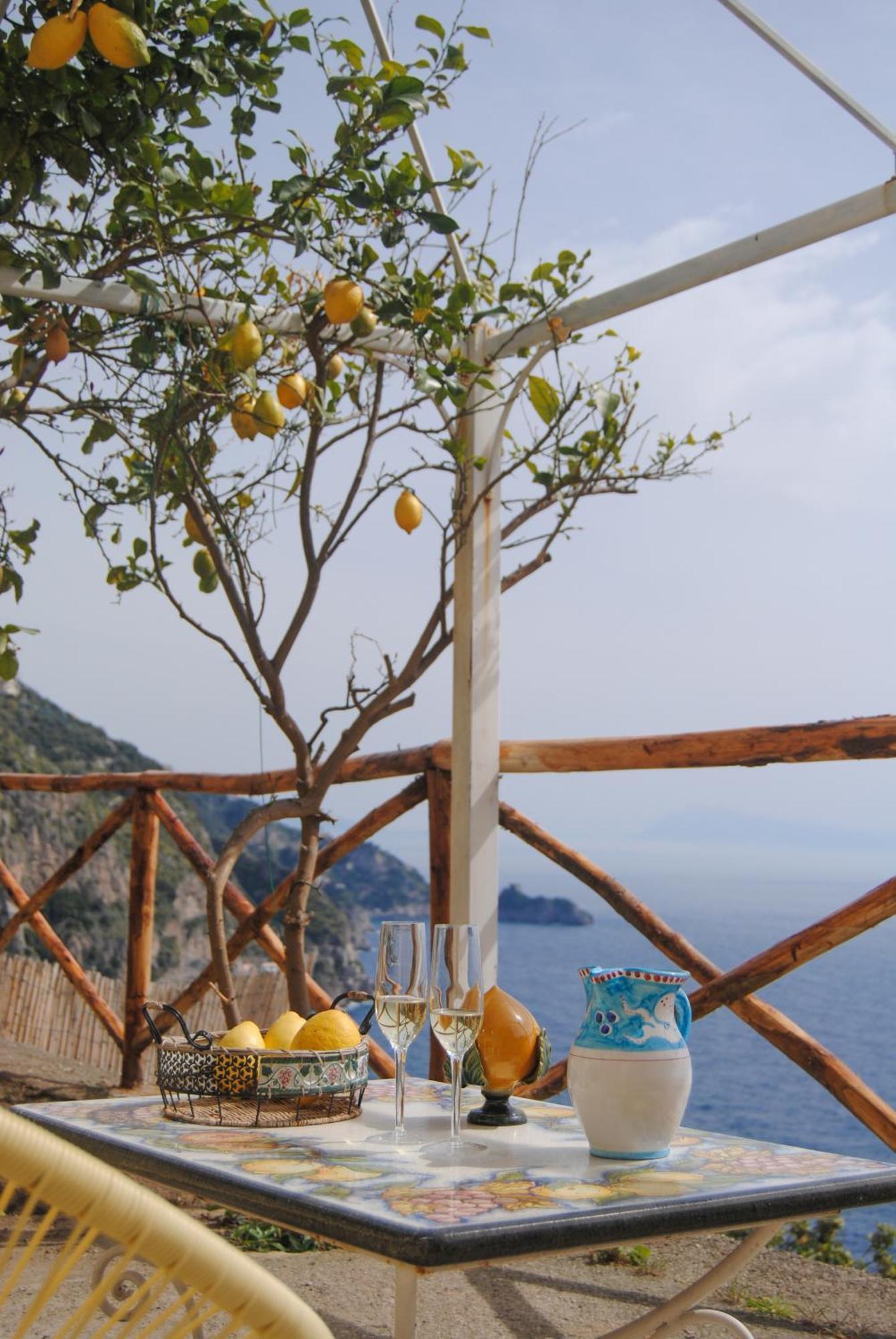 Villa Cristina -no Steps-amalfi Coast Views -hot Tube Praiano